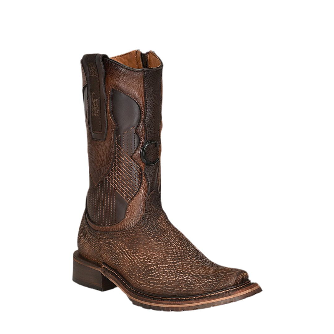 Botín Cuadra Tiburon Crass Tabaco