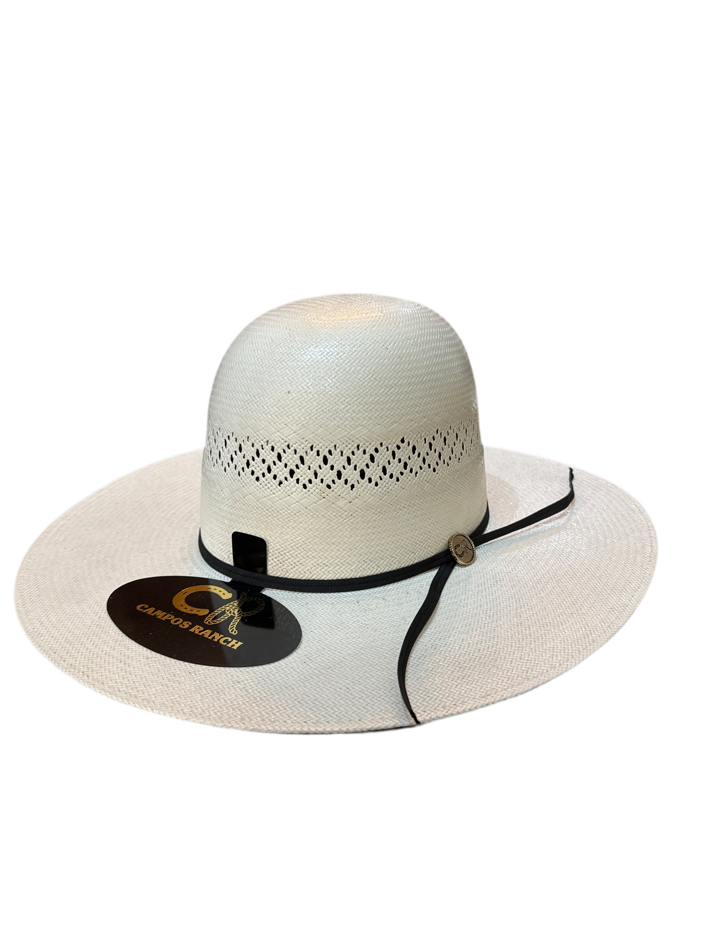 Sombrero Campos Ranch 100x Randado White