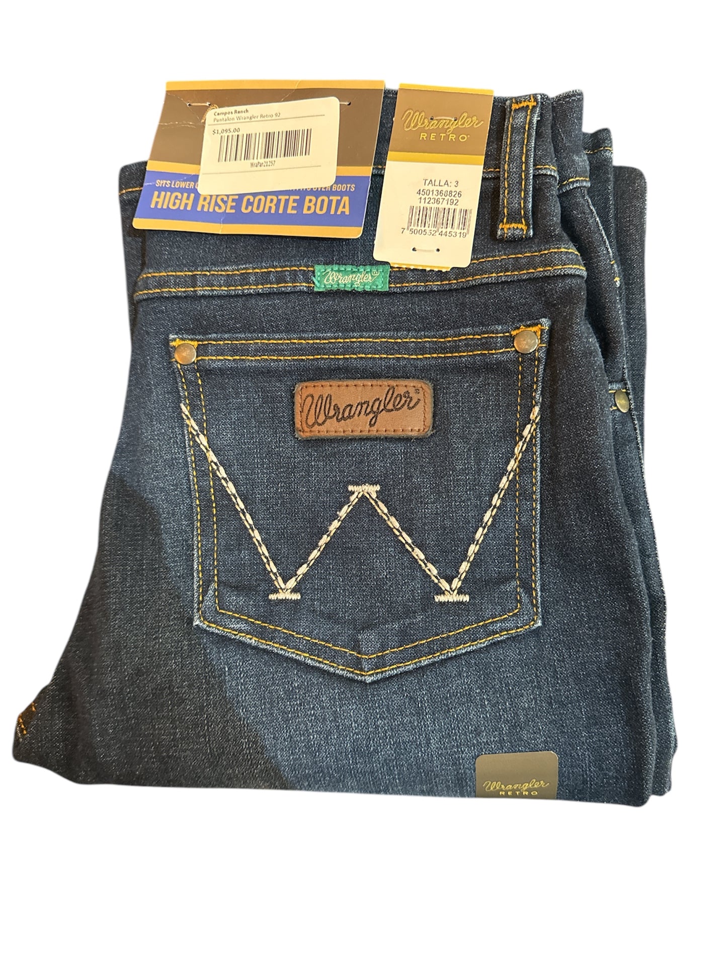 Pantalón Wrangler Retro 92 High Rise