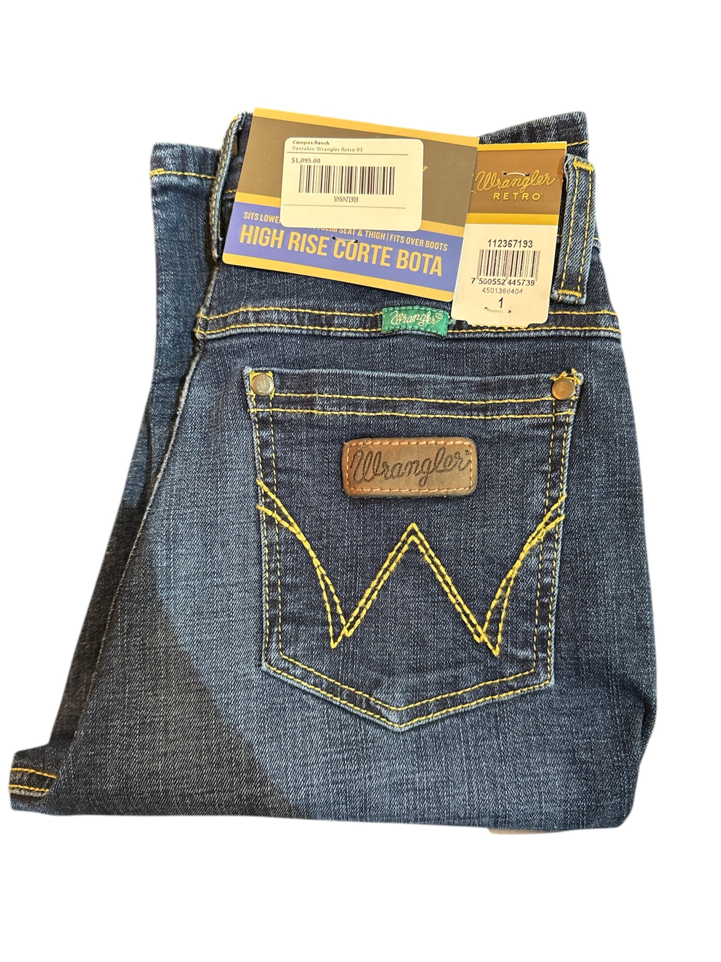 Pantalón Wrangler Retro 93 High Rise