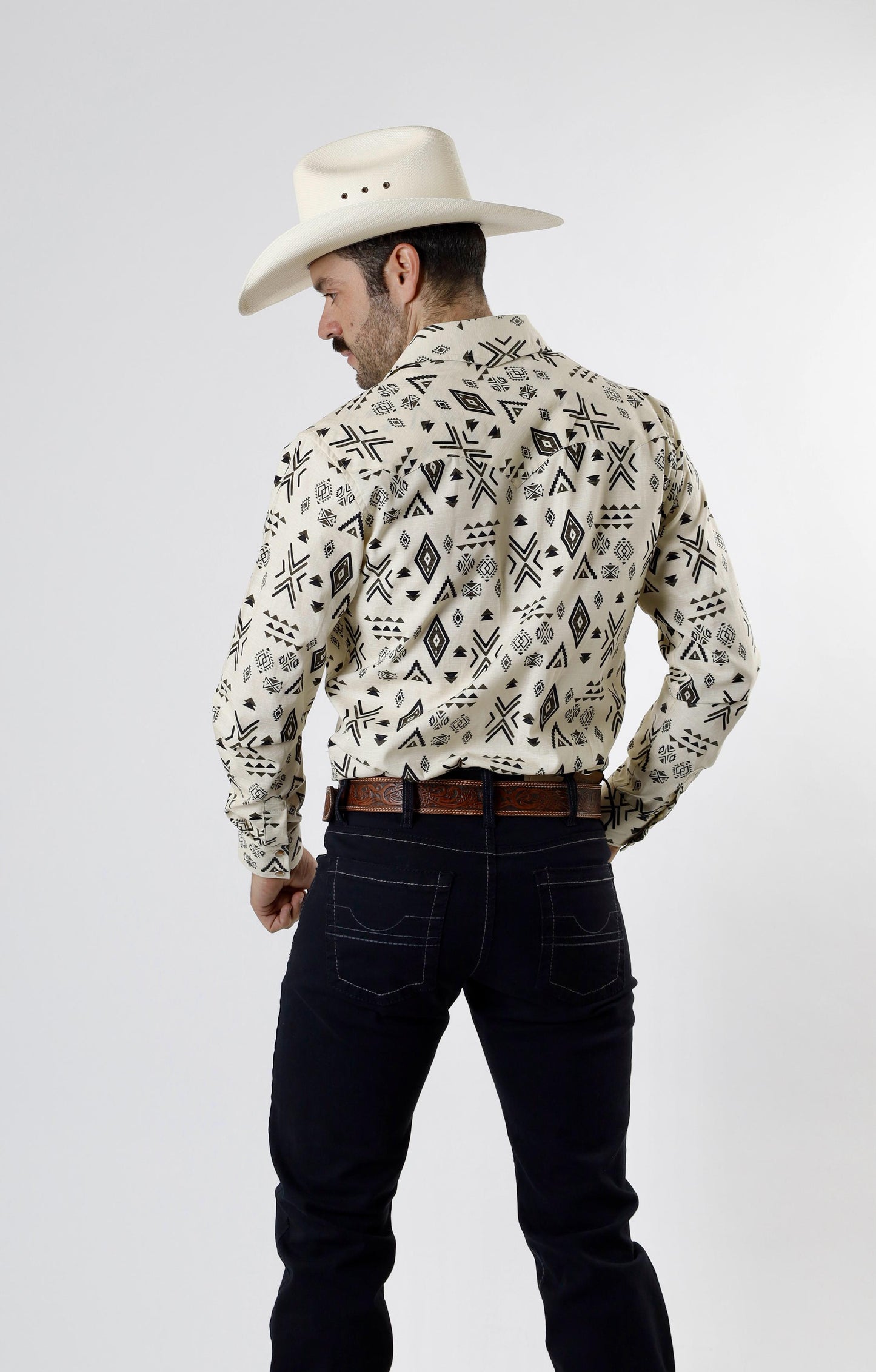Camisa Rancho Cero Uno Beige Nativa