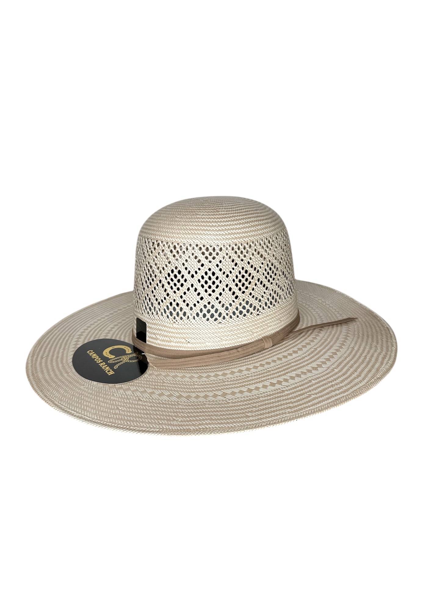 Sombrero Campos Ranch 100x Rombos Bicolor