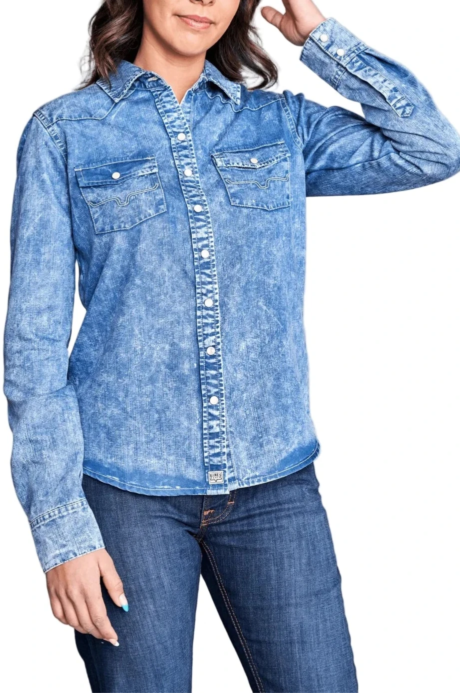 Camisa Kimes Ranch KC Tencil Índigo
