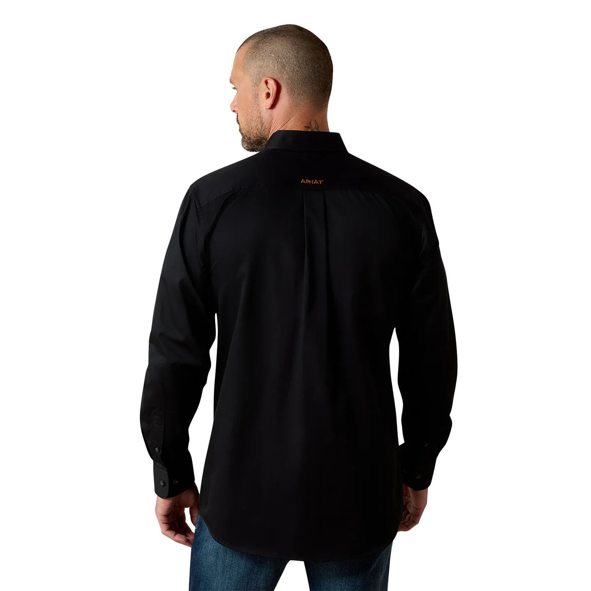 Camisa Ariat Fitted Black