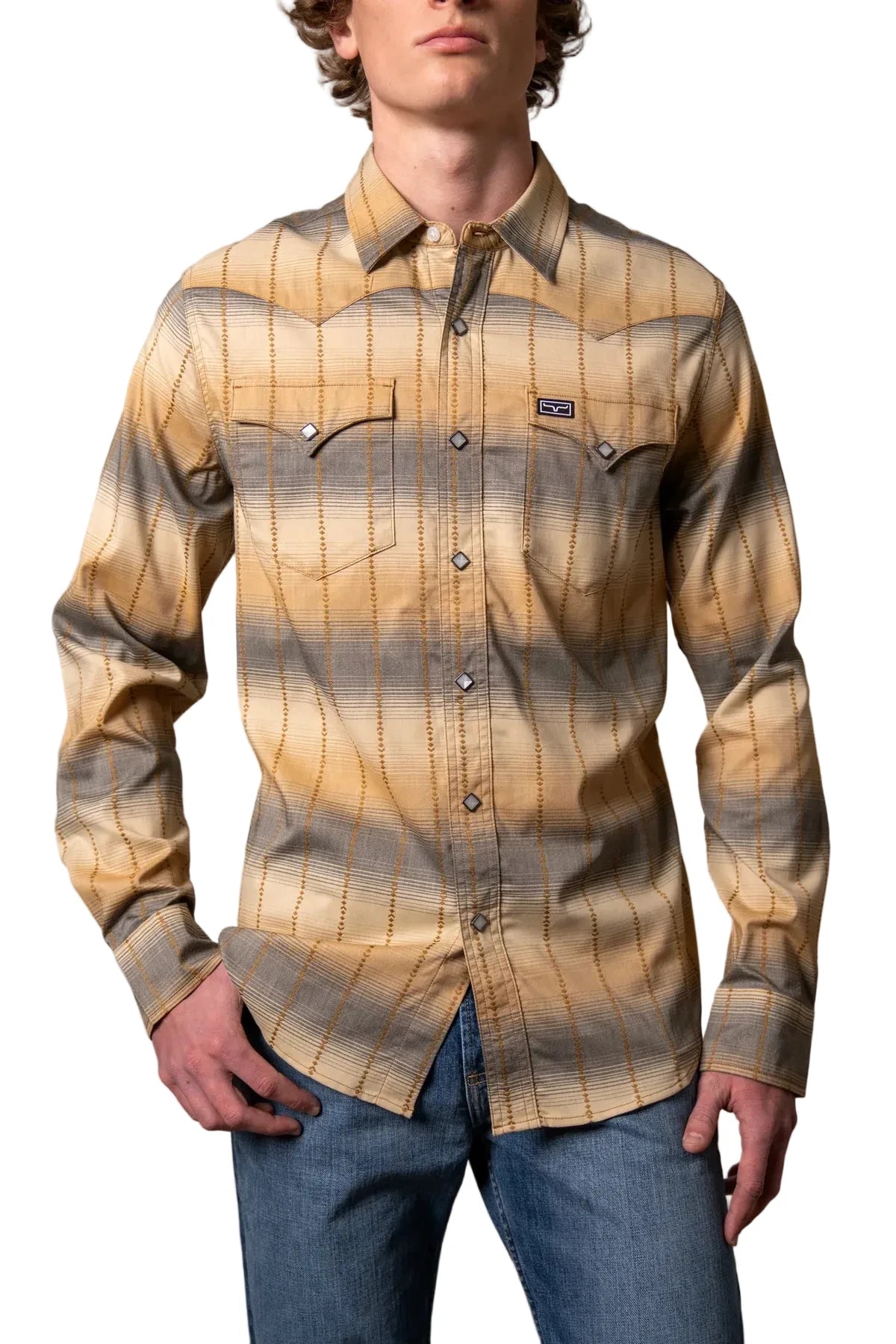 Camisa Kimes Ranch Lyle Cafe