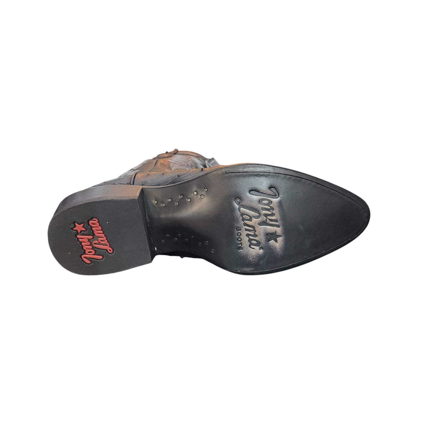 Bota Tony Lama Avestruz Negro