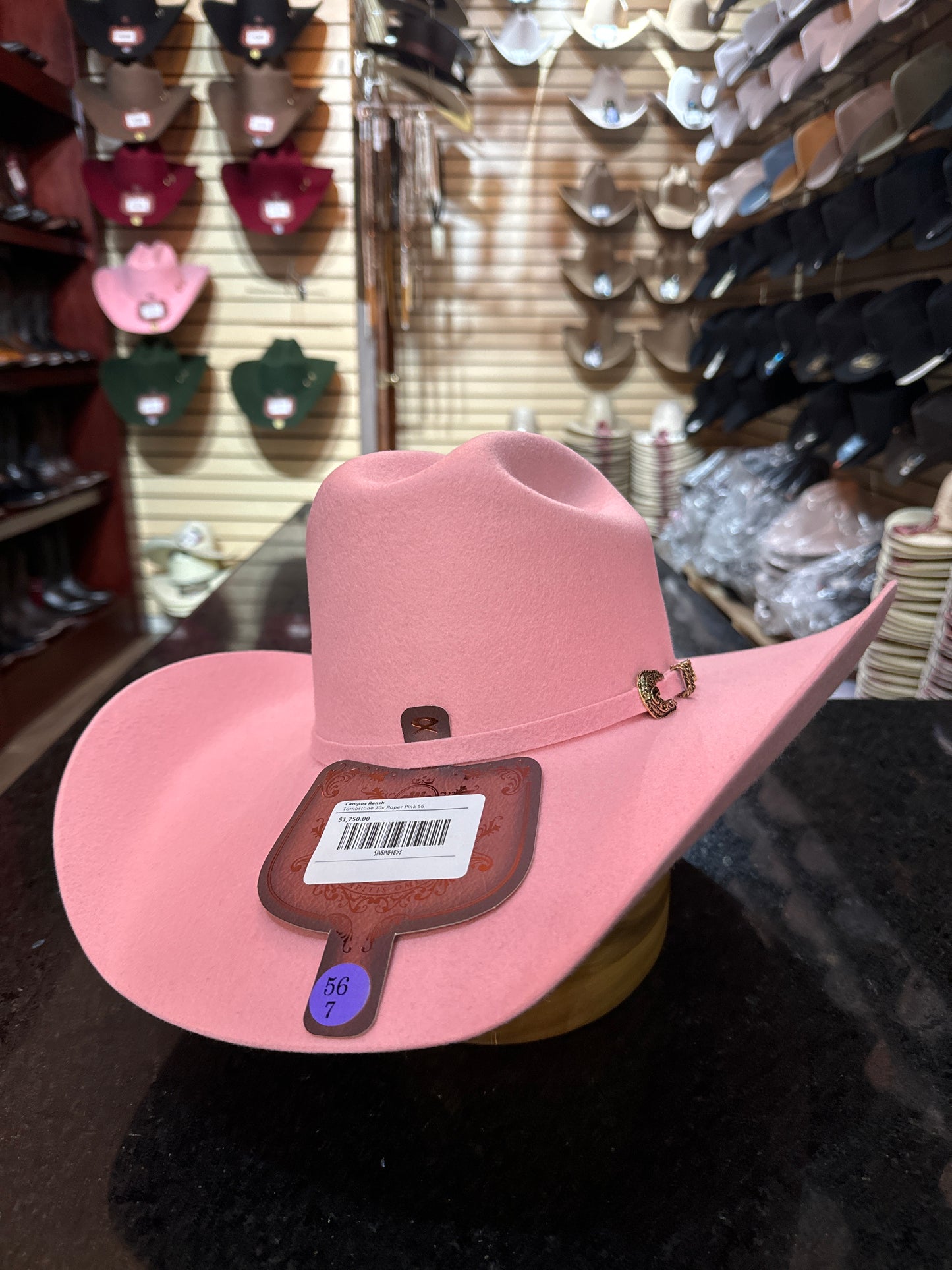 Texana Tombstone 20x Roper Rosa