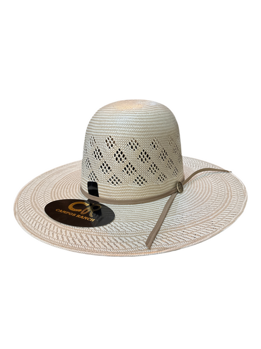 Sombrero Campos Ranch 100x Rombo Bicolor