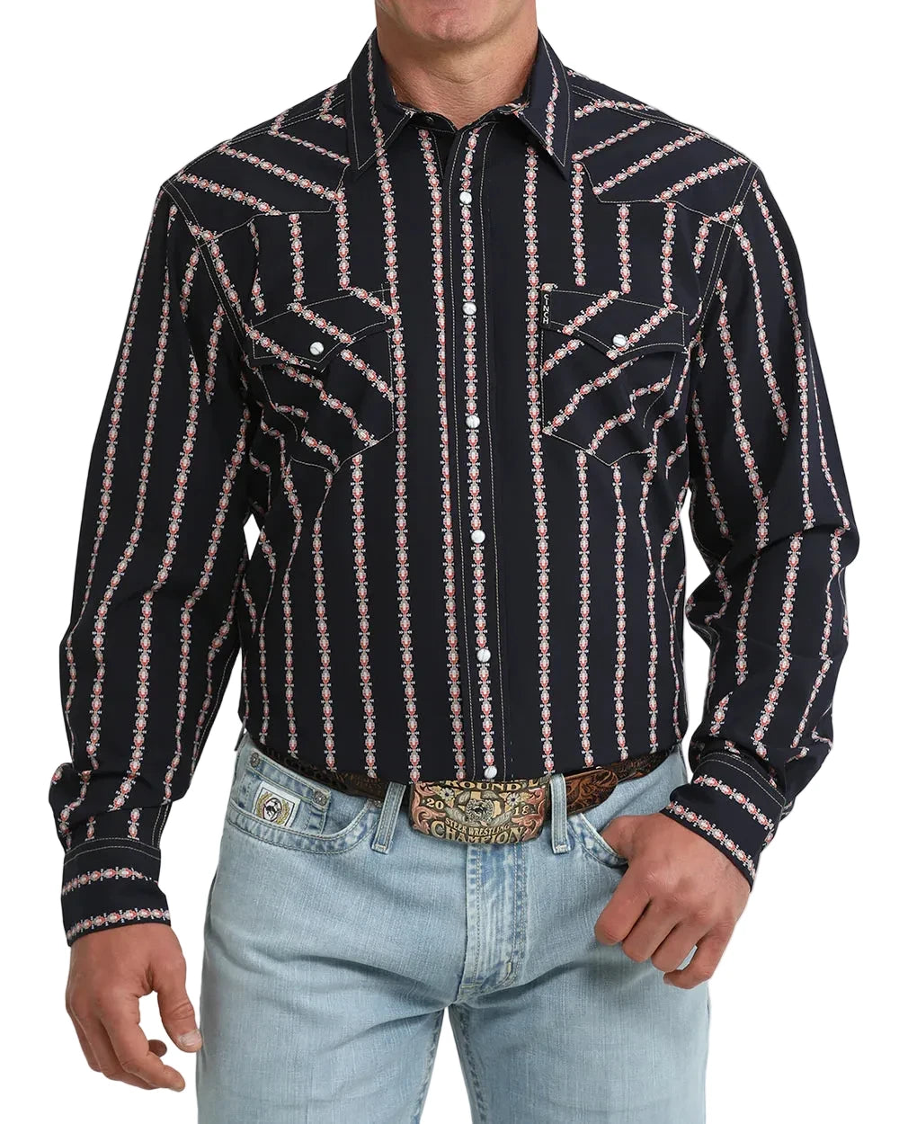 Camisa Cinch Modern Fit Navy