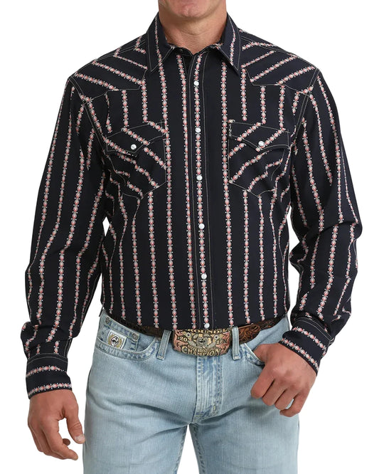Camisa Cinch Modern Fit Navy