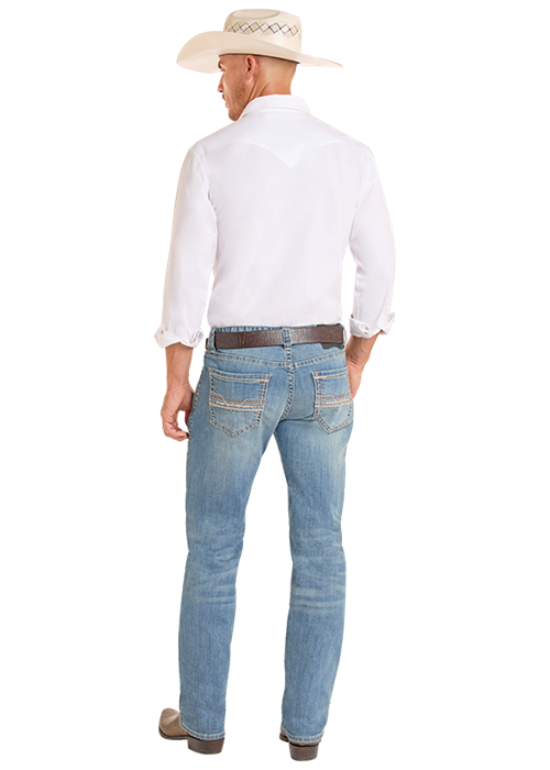 Pantalón Rock & Roll Denim Revolver Slim BM1RD09124