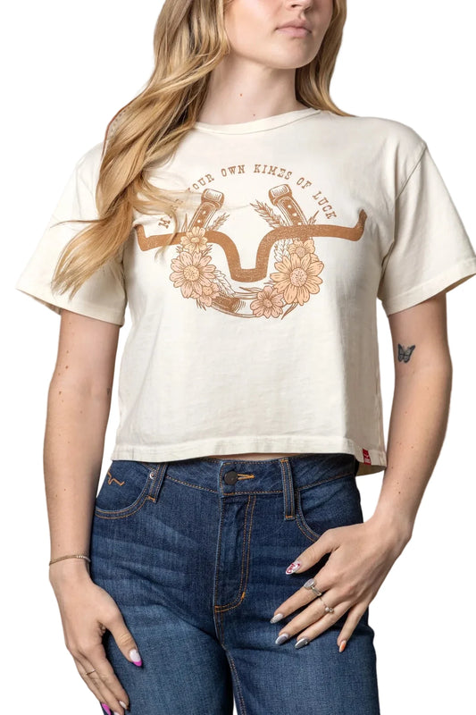 Playera Kimes Luck Beige