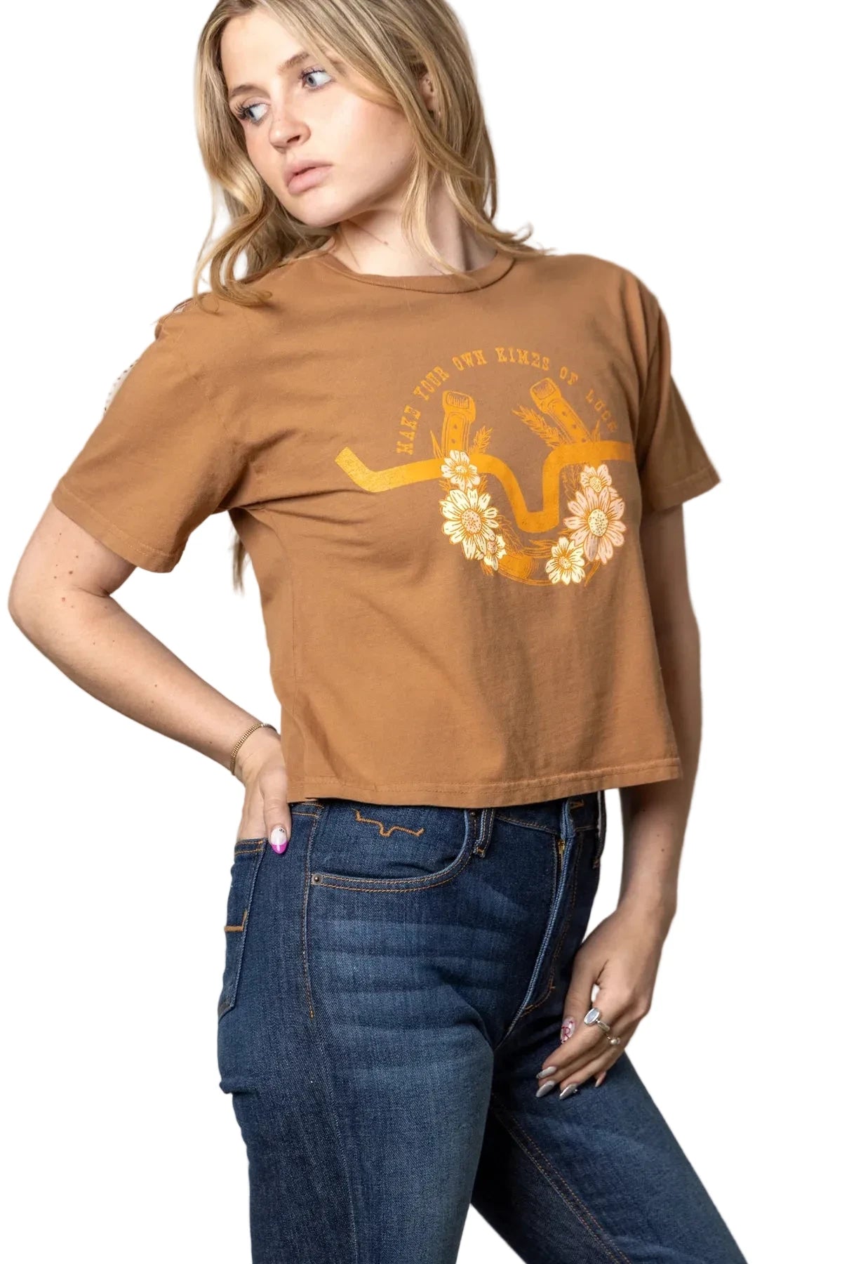 Playera Kimes Luck Tabaco