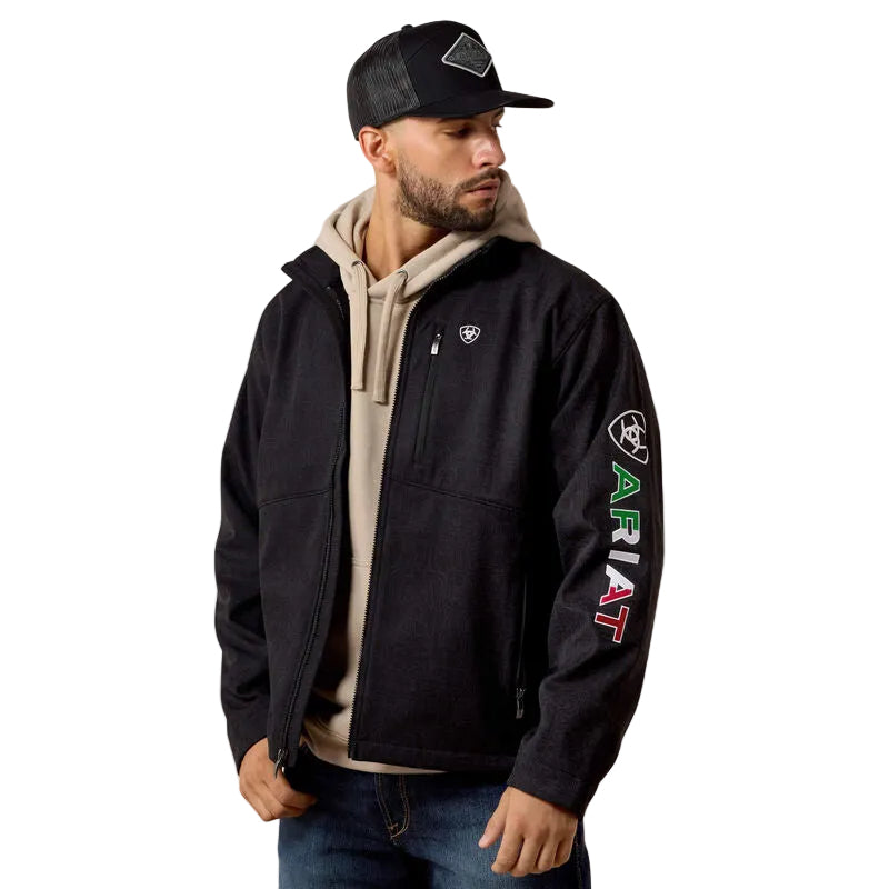 Chamarra Ariat SoftShell Mex Black