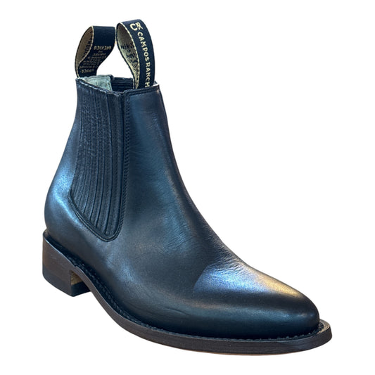 Botin Campos Ranch Charro Welt Napa Negro