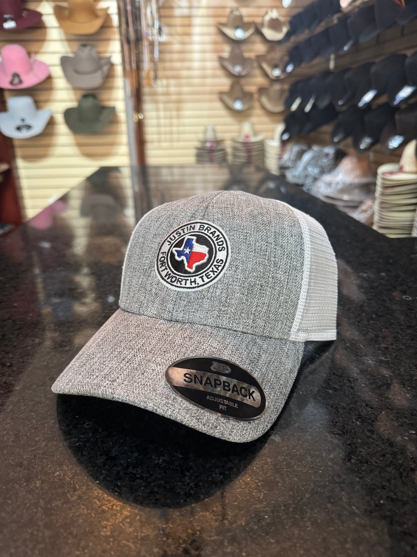 Gorra Justin Fortworth Grey