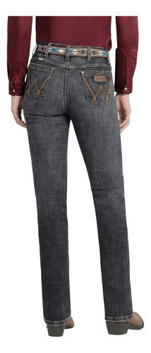 Pantalón Wrangler HighRise Retro Azul