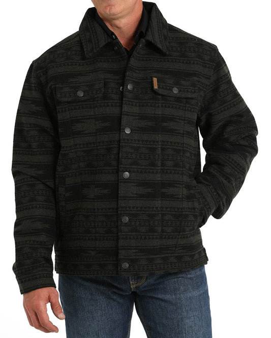 Chamarra Cinch Wooly Olive
