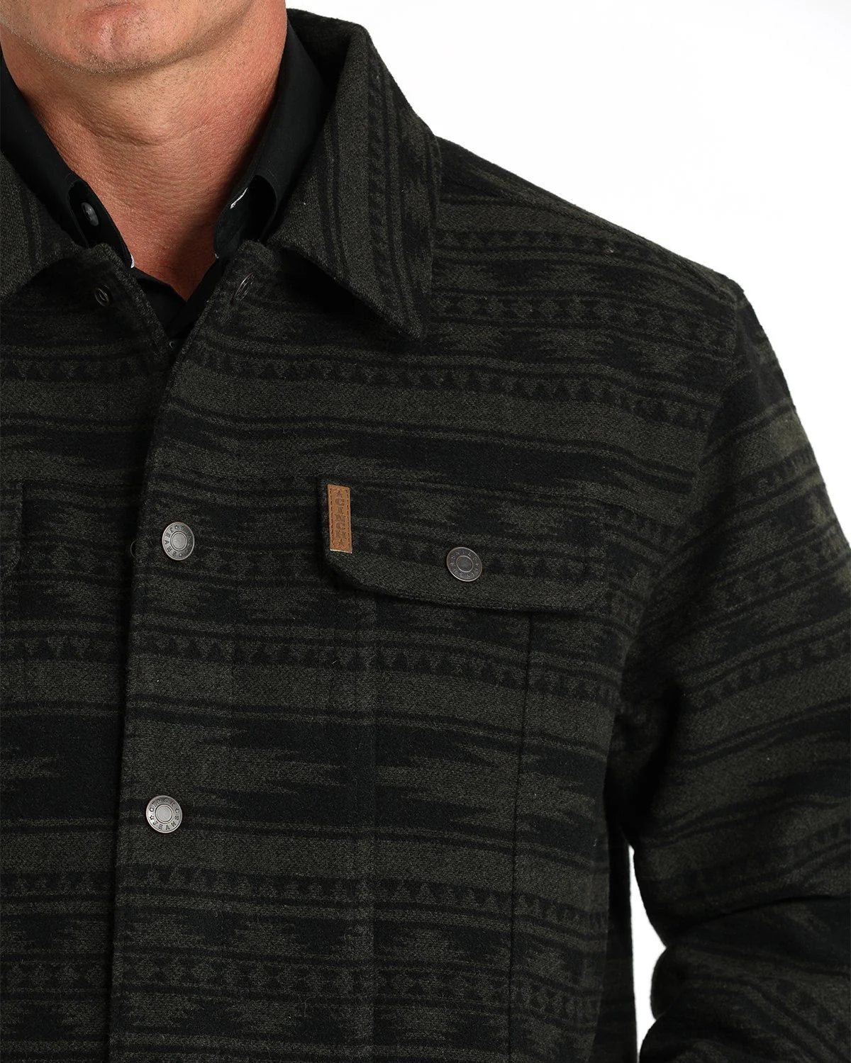 Chamarra Cinch Wooly Olive