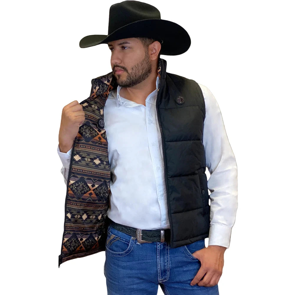 Chaleco Tempco Negro Doble Vista