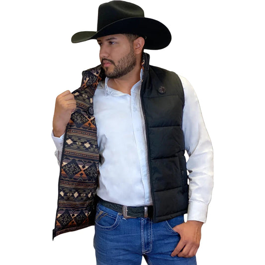 Chaleco Tempco Negro Doble Vista