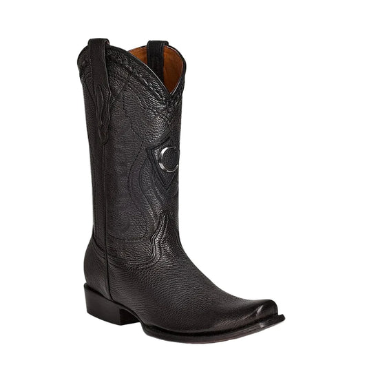 Bota Cuadra Tradicional Venado Negro