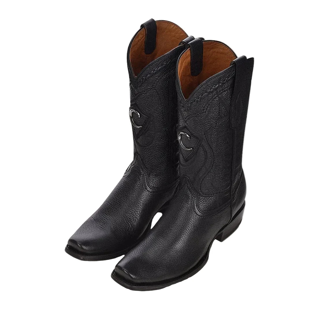 Bota Cuadra Tradicional Venado Negro