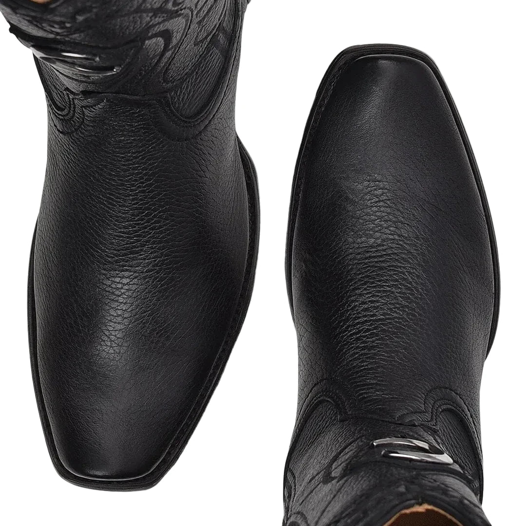 Bota Cuadra Tradicional Venado Negro