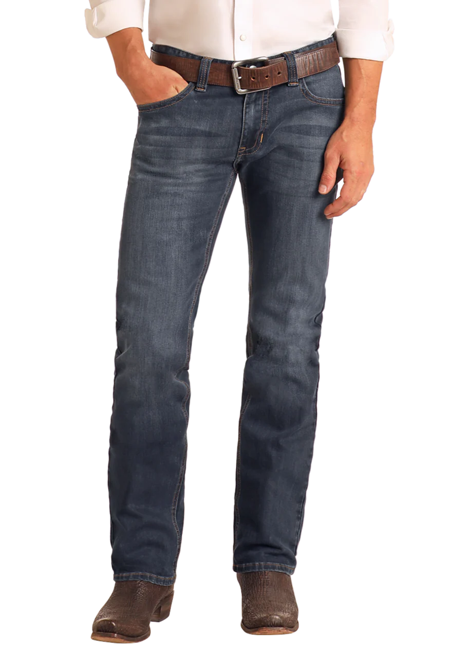 Pantalón Rock & Roll Denim Revolver Dark Wash