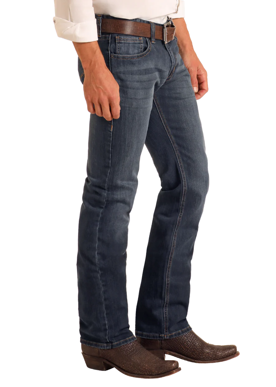Pantalón Rock & Roll Denim Revolver Dark Wash