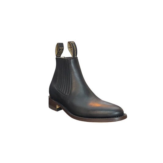 Botin Campos Ranch Charro Welt Napa Negro