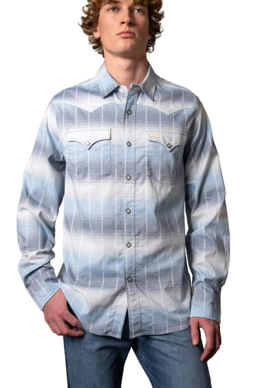 Camisa Kimes Ranch Lyle Azul
