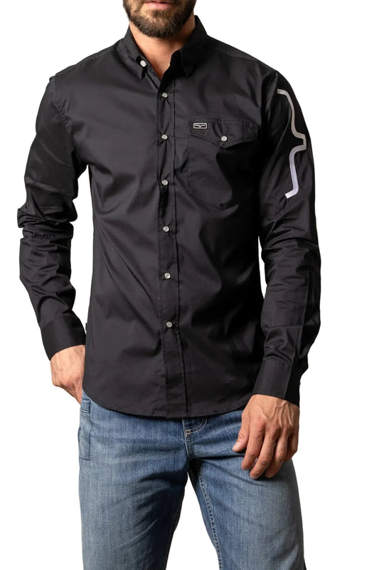 Camisa Kimes Ranch Talbot Black